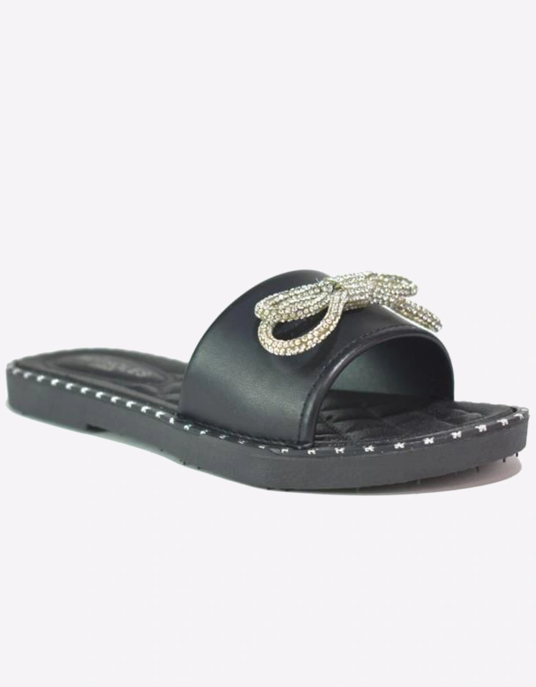 Hotsoles London Quinn Womens Sandals Black