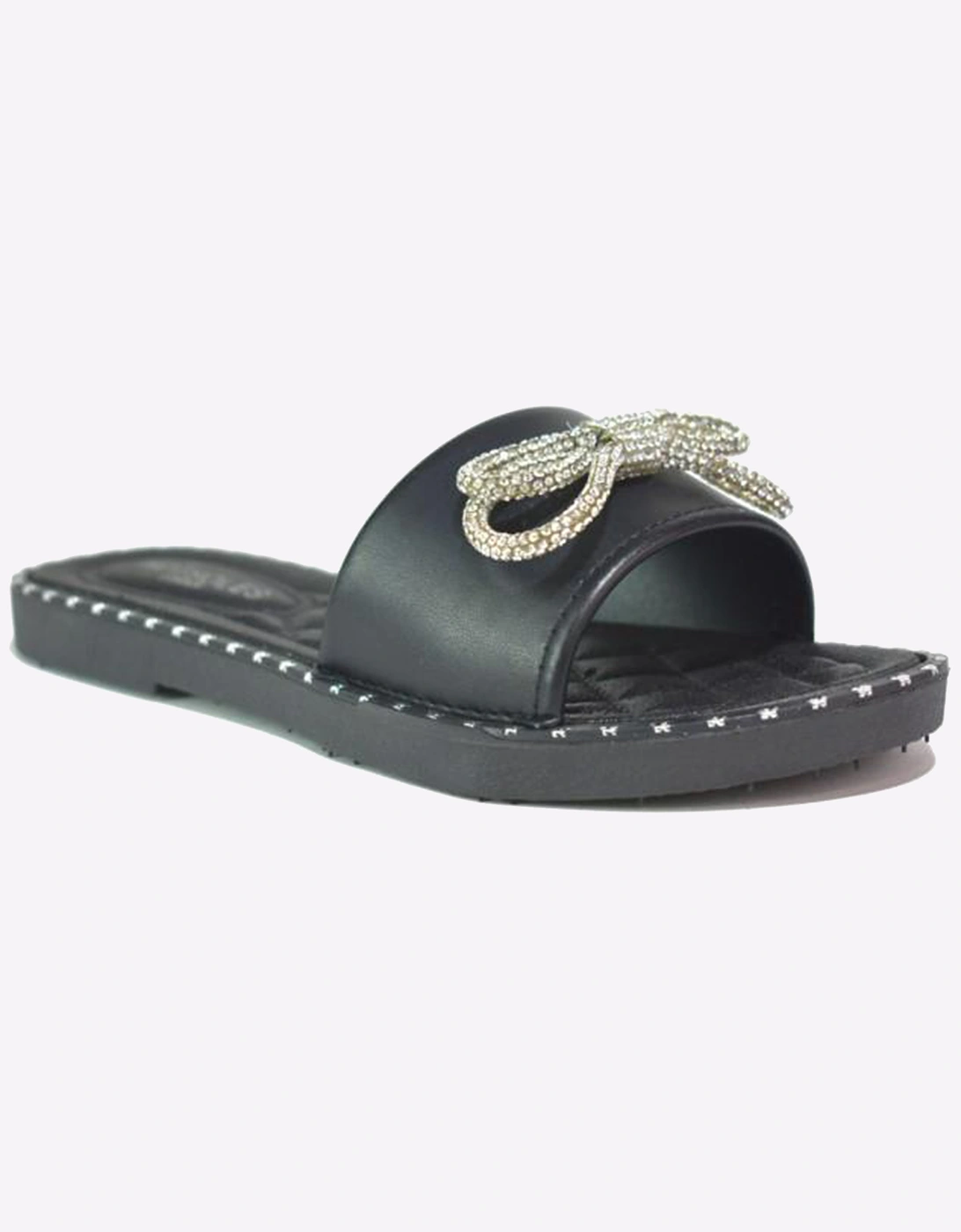 Hotsoles London Quinn Womens Sandals Black