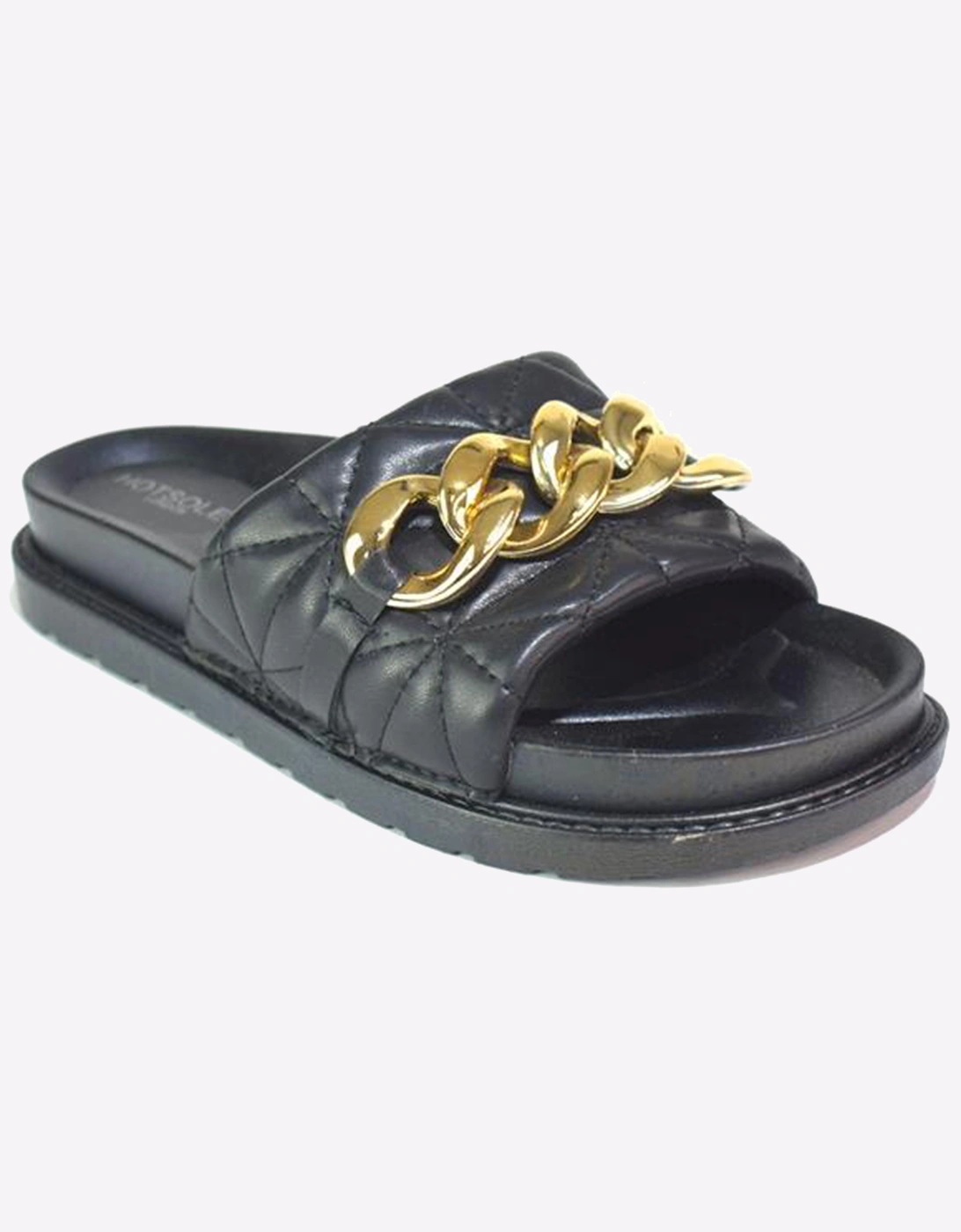 Hotsoles London Sia Womens Sandals Black
