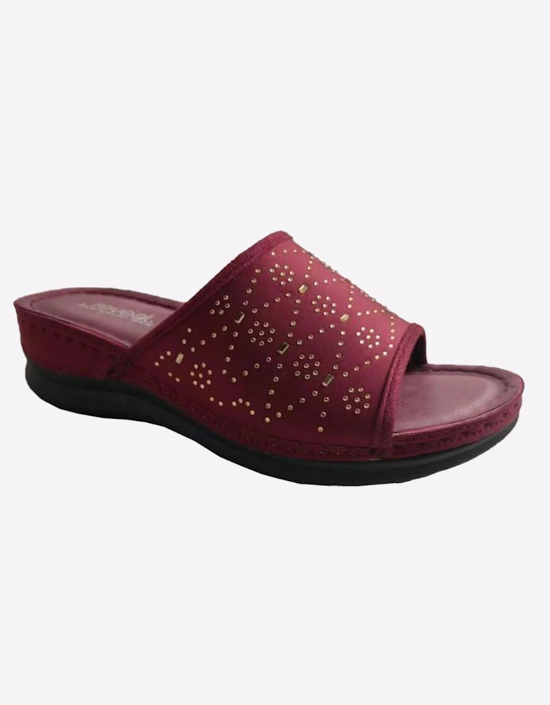 Reveal Lita Womens Sandals Burgundy