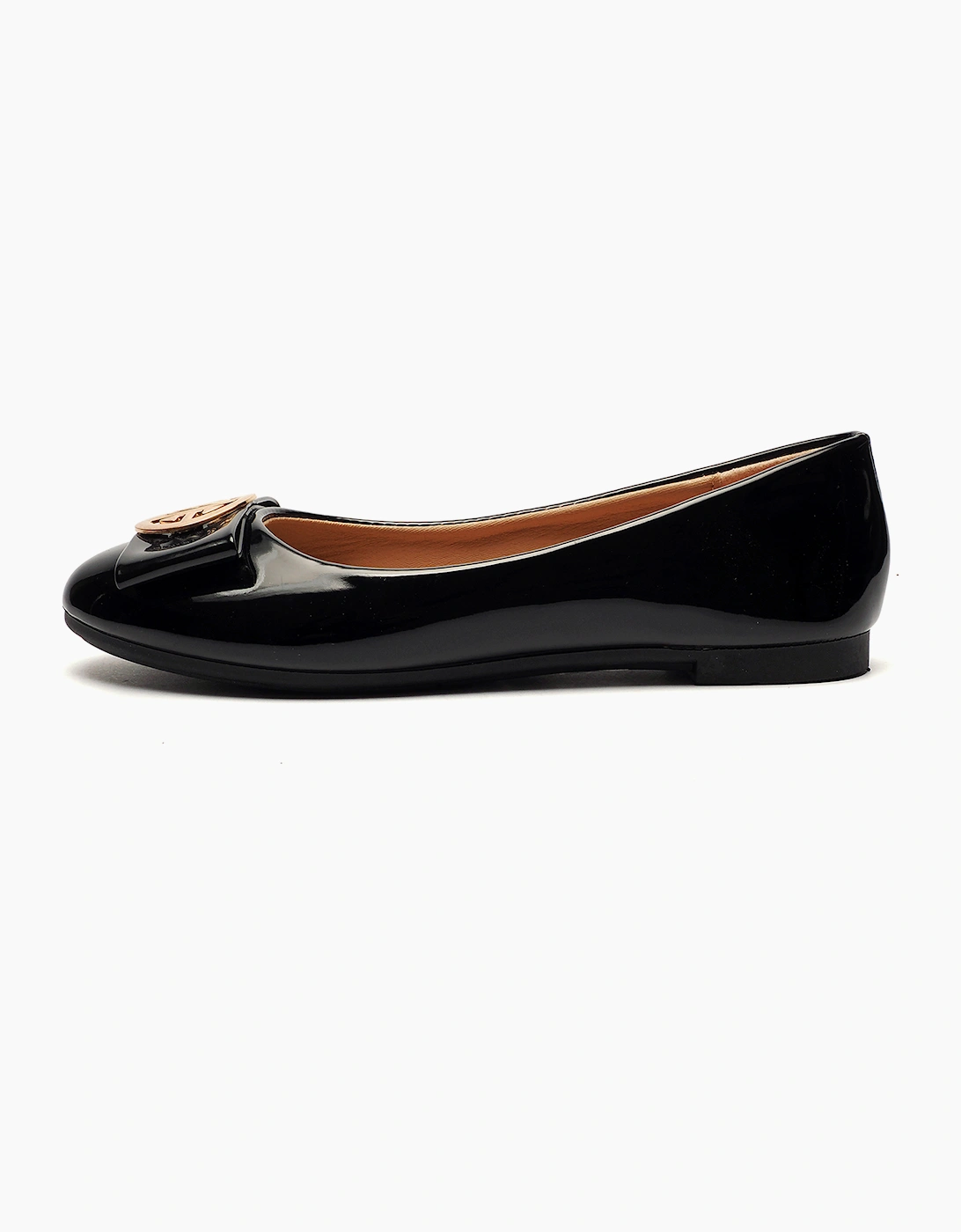 Reveal Rosie Womens Slip On Shoes Black Patent