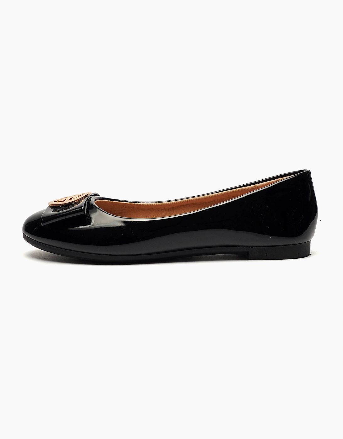 Reveal Rosie Womens Slip On Shoes Black Patent