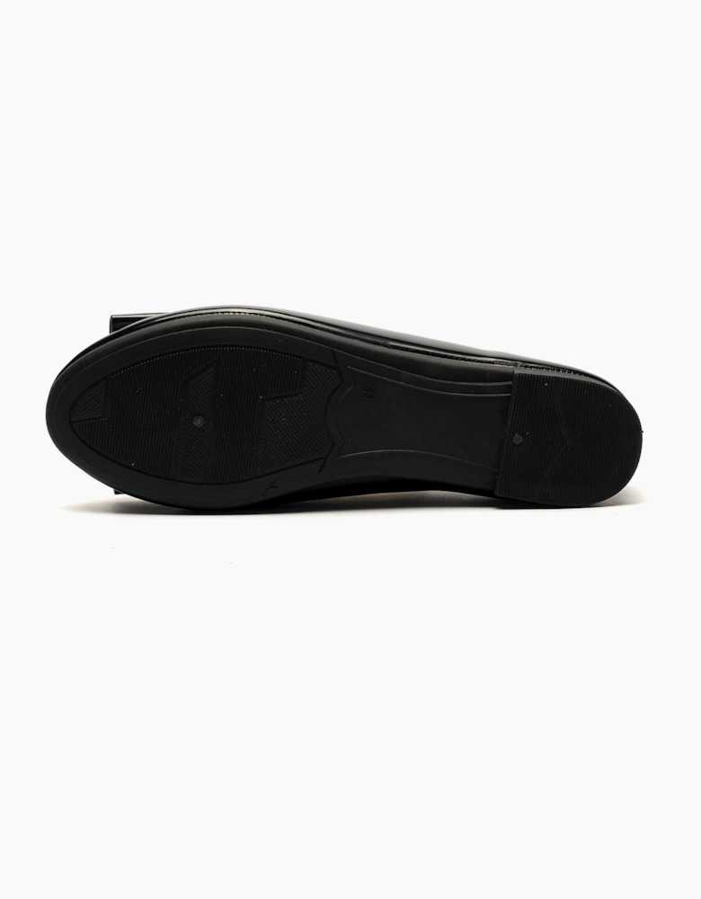 Reveal Rosie Womens Slip On Shoes Black Patent