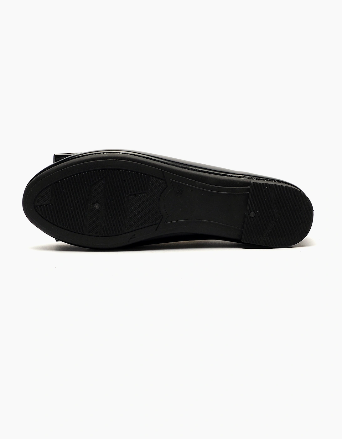 Reveal Rosie Womens Slip On Shoes Black Patent
