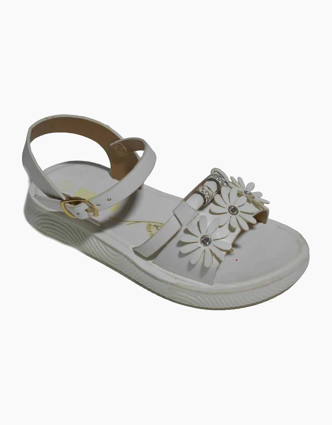 Gloryfeet Jayla Girls Sandals White