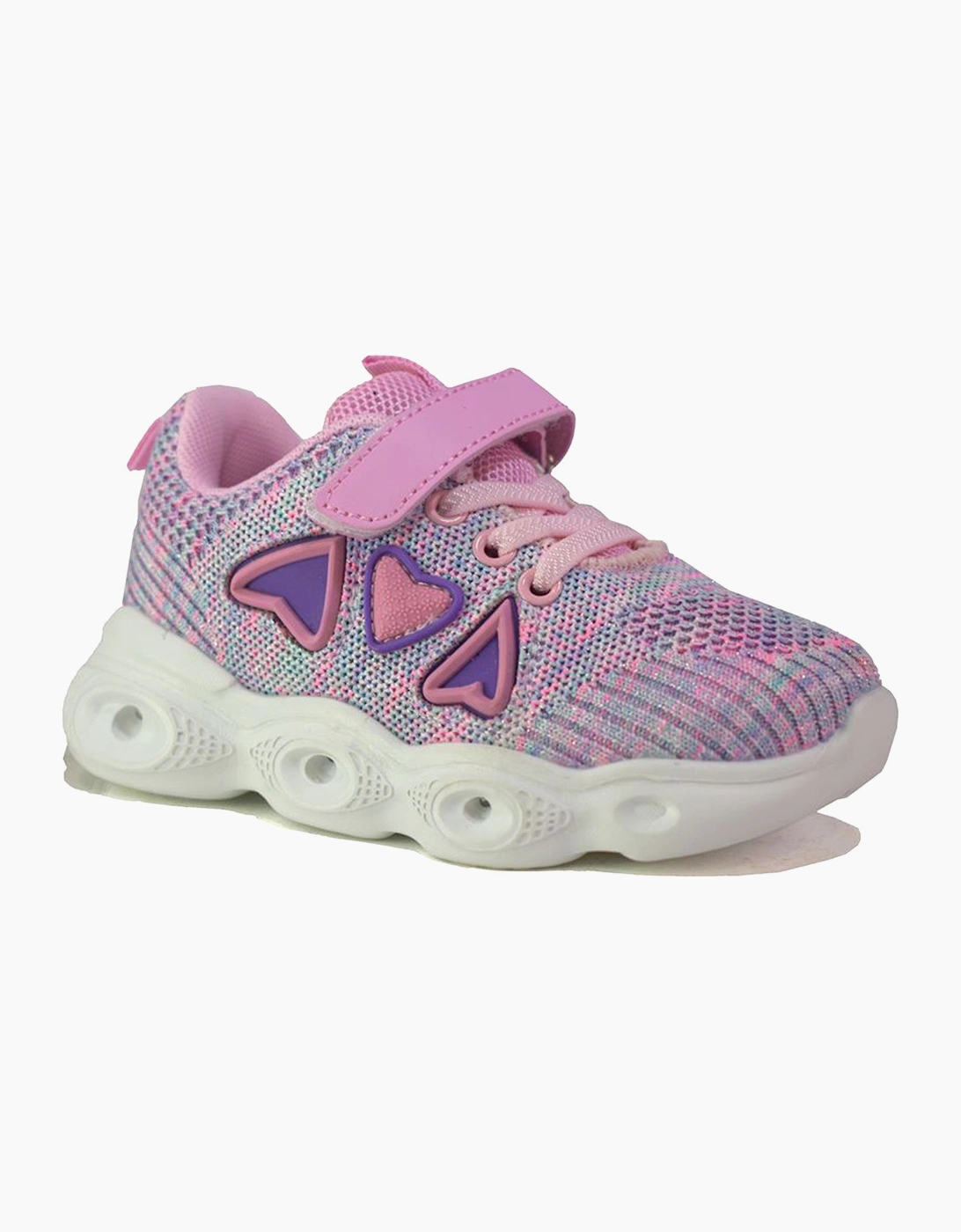 Gloryfeet Indigo Kids Girls Trainers Pink