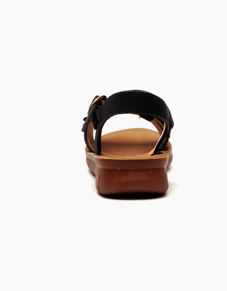 Gloryfeet Jayla Girls Sandals BLACK