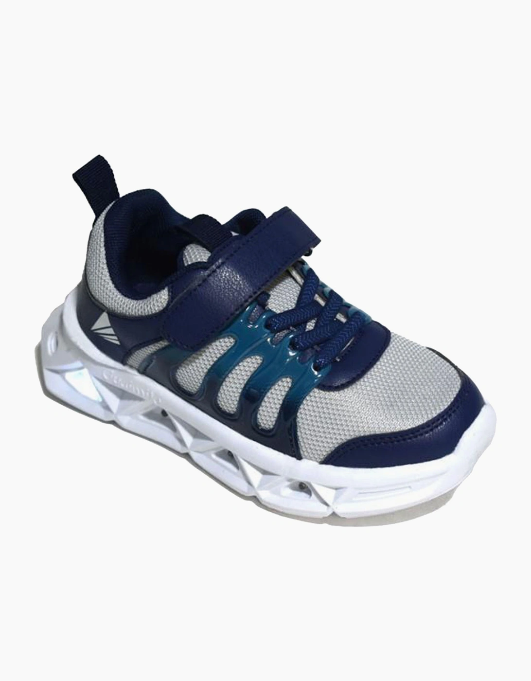 Gloryfeet Xyla Boys Light Up Trainers Navy
