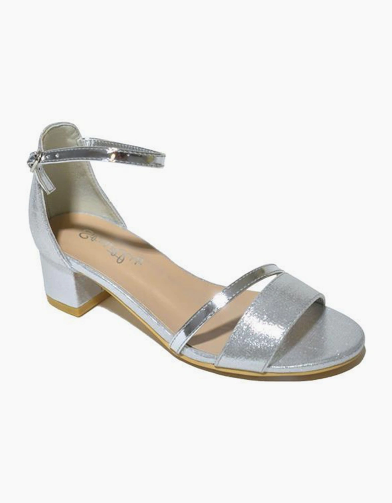 Strictly Autumn Junior Girls Sandals Silver