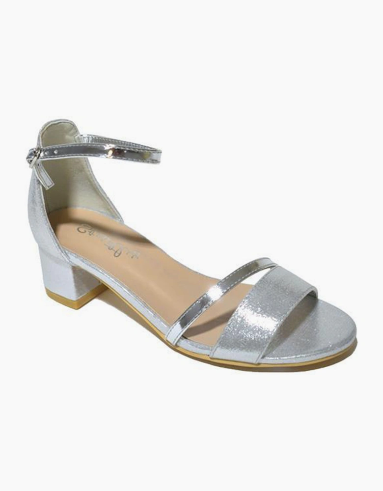 Strictly Autumn Junior Girls Sandals Silver