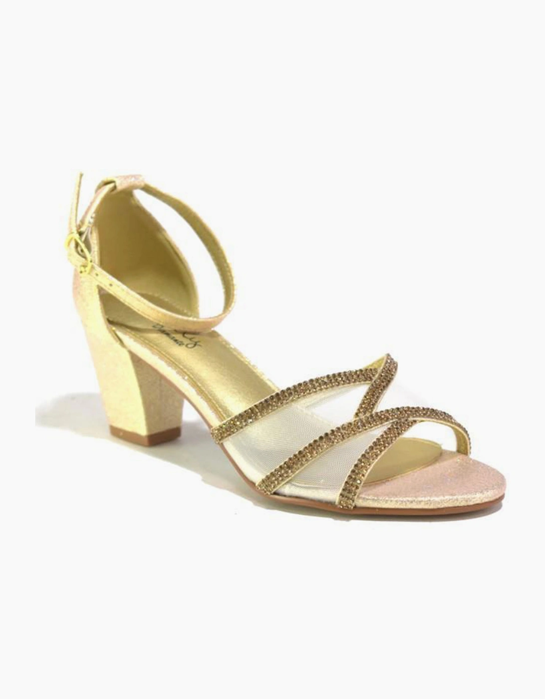 Strictly Cielo Women's Heel Sandals Gold