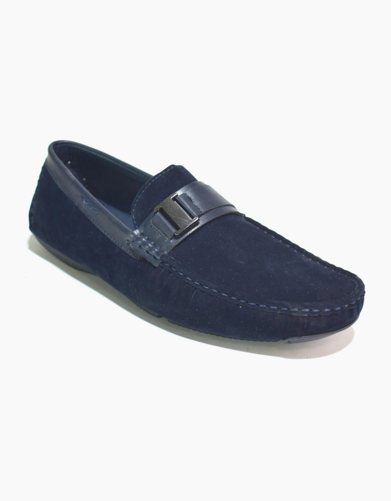 Malin Shawn Mens Loafers Navy