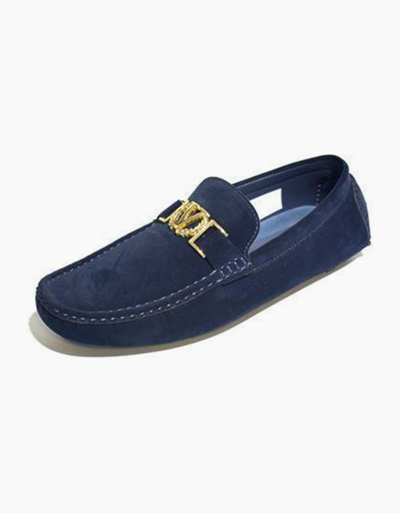 Malin Yael Mens Slip On Shoes Navy