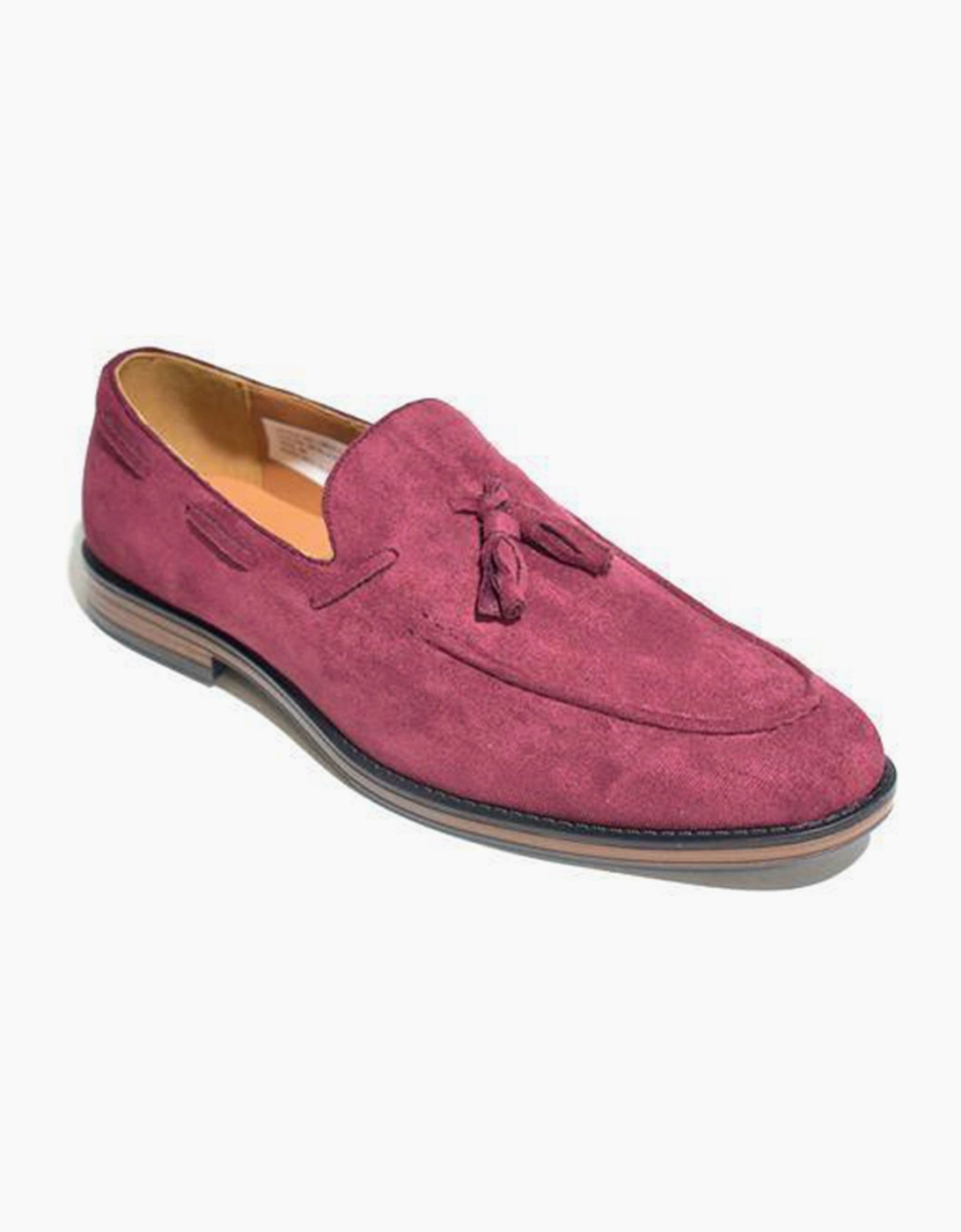 Malin Darwin Mens Slip On Shoes Burgundy