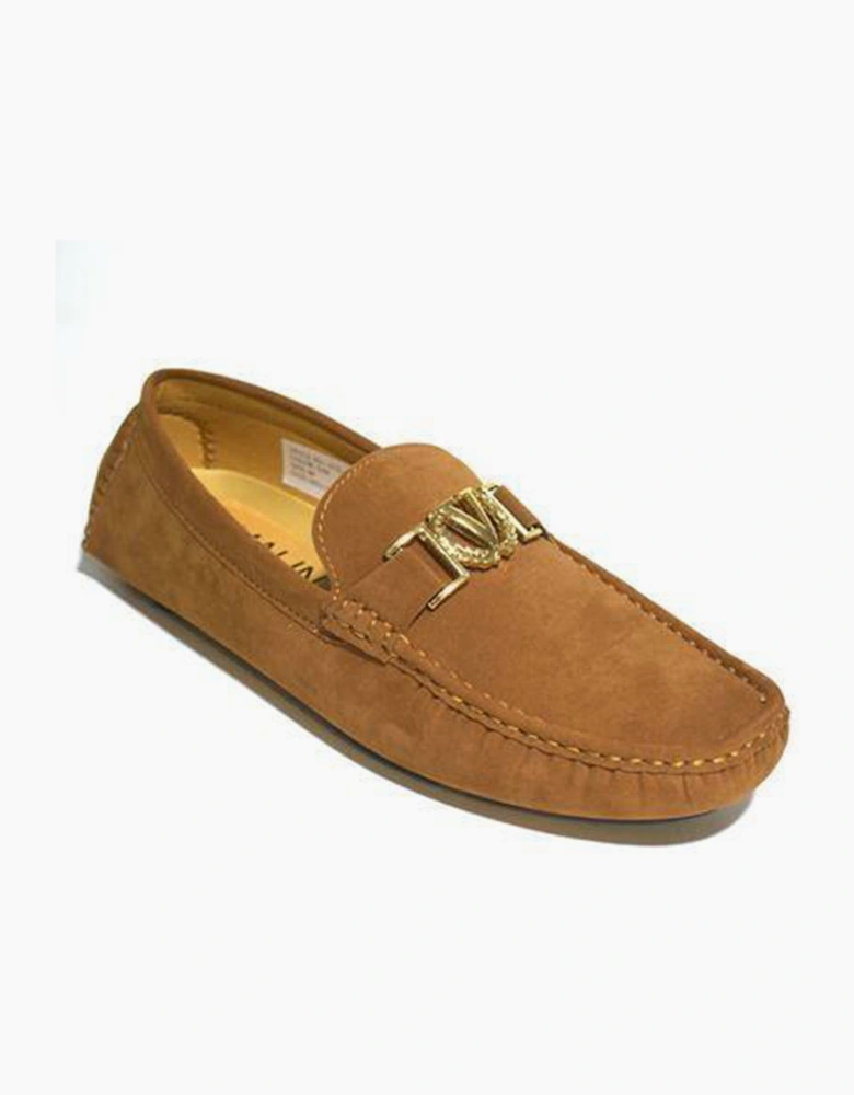 Malin Yael Mens Slip On Shoes Tan