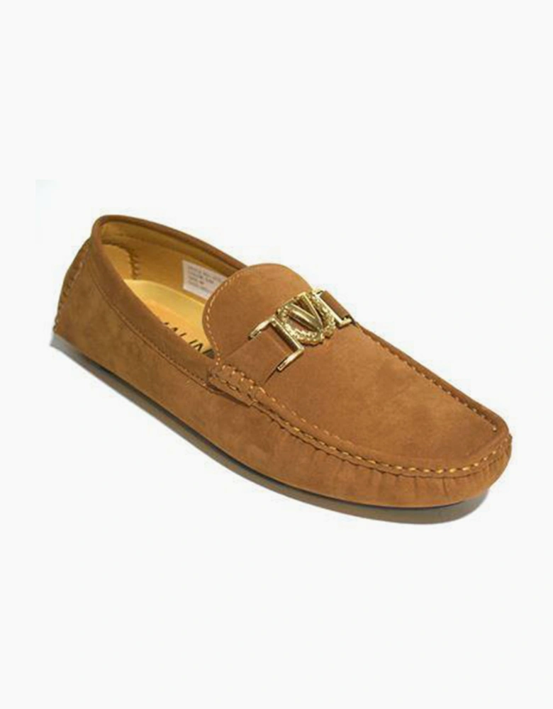 Malin Yael Mens Slip On Shoes Tan