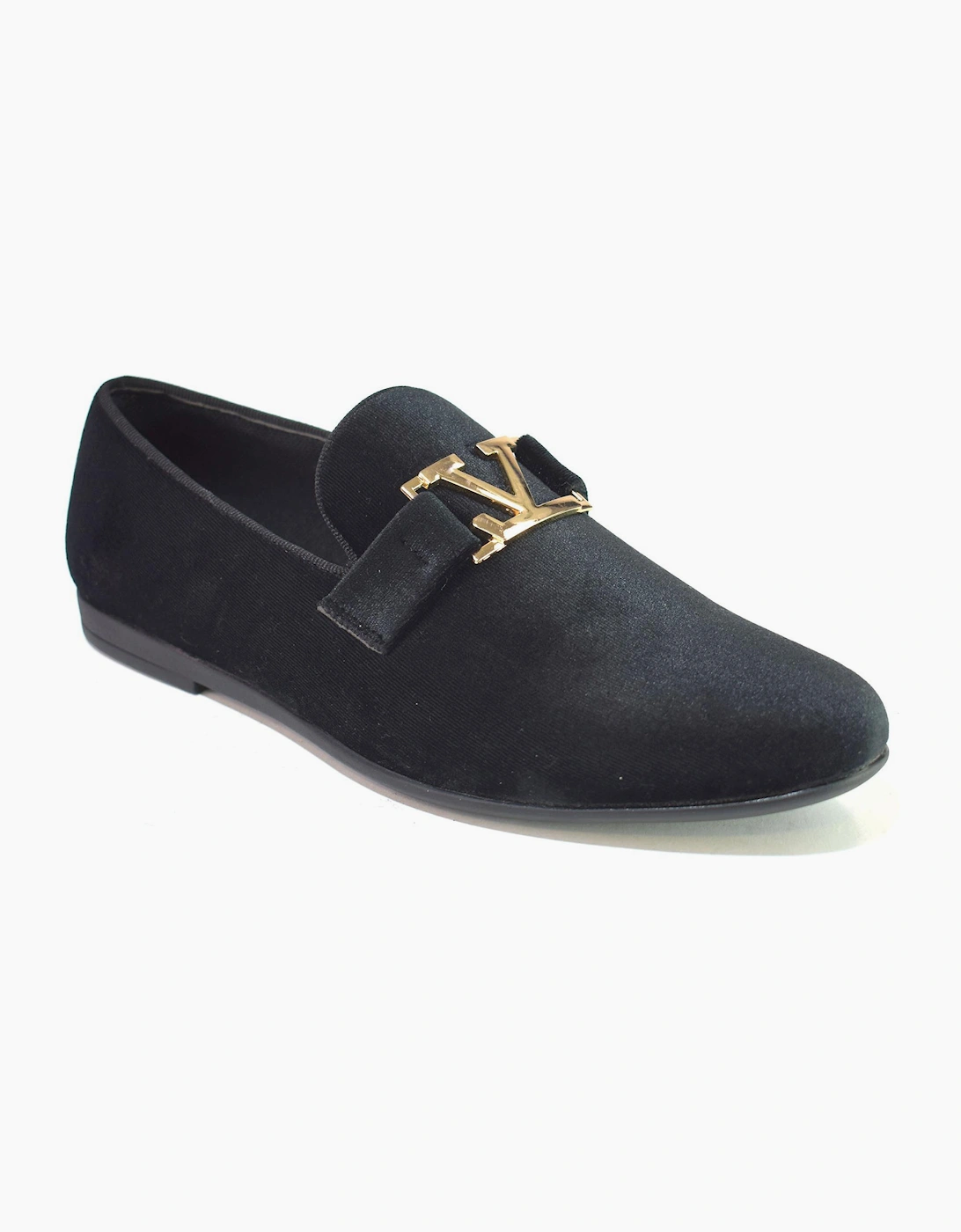 Malin Oscar Junior Boys Slip On Shoes Black