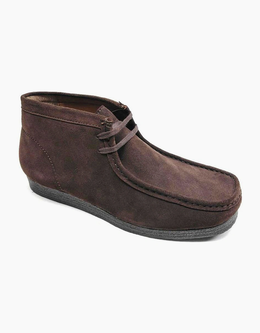 Malin Walter Mens Leather Shoes Brown