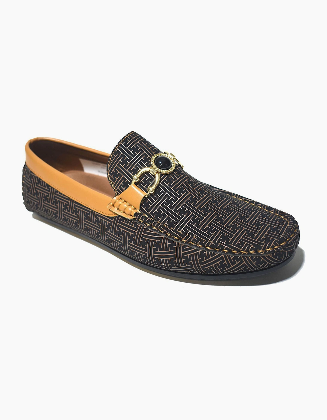 Malin Biel Mens Loafers Brown