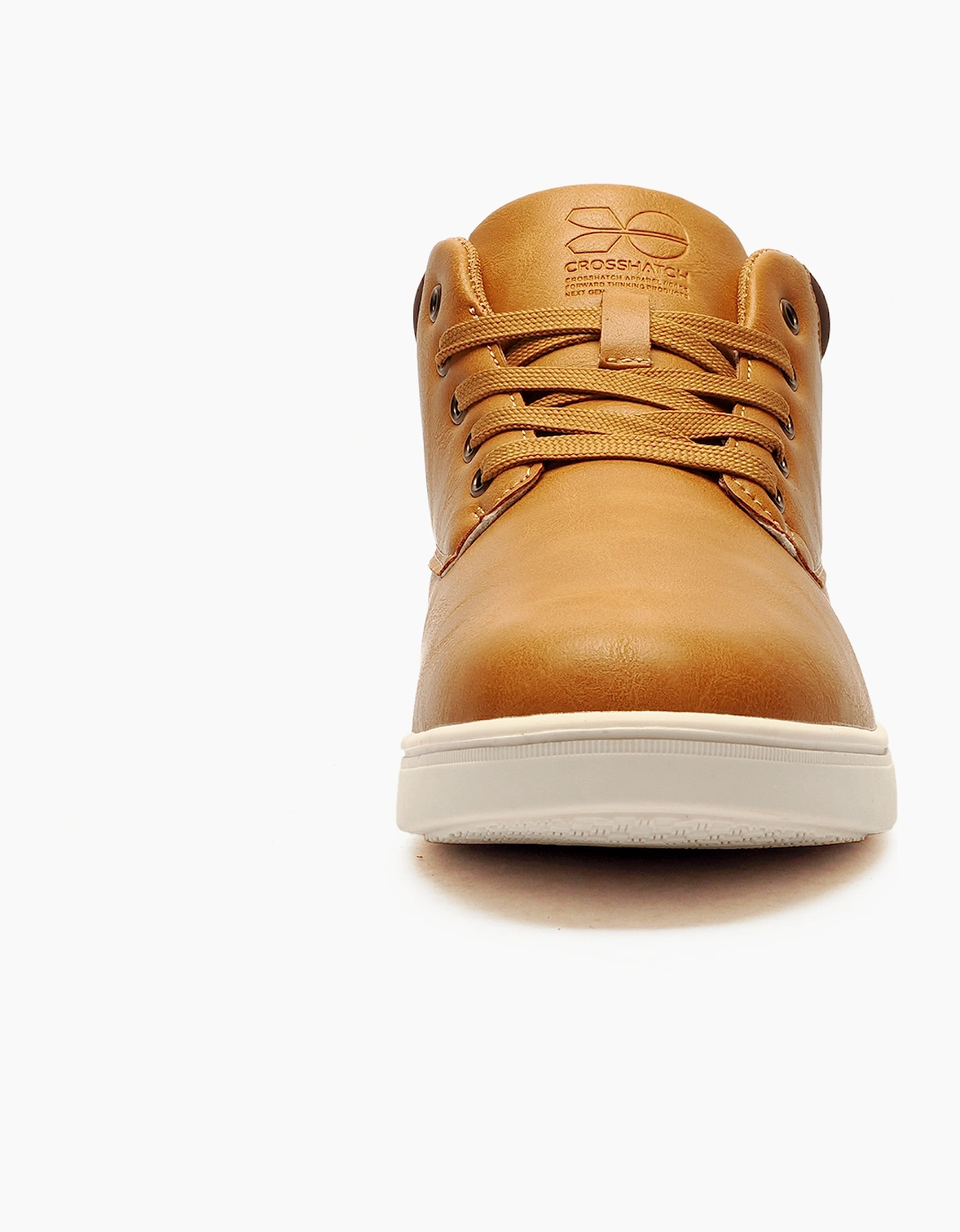 Crosshatch Signature Alistair Mens Chukka Boots Tan