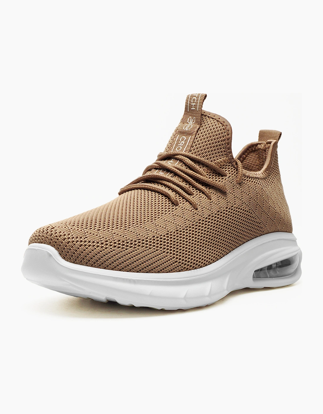 Crosshatch Trevel Mens Trainers Stone