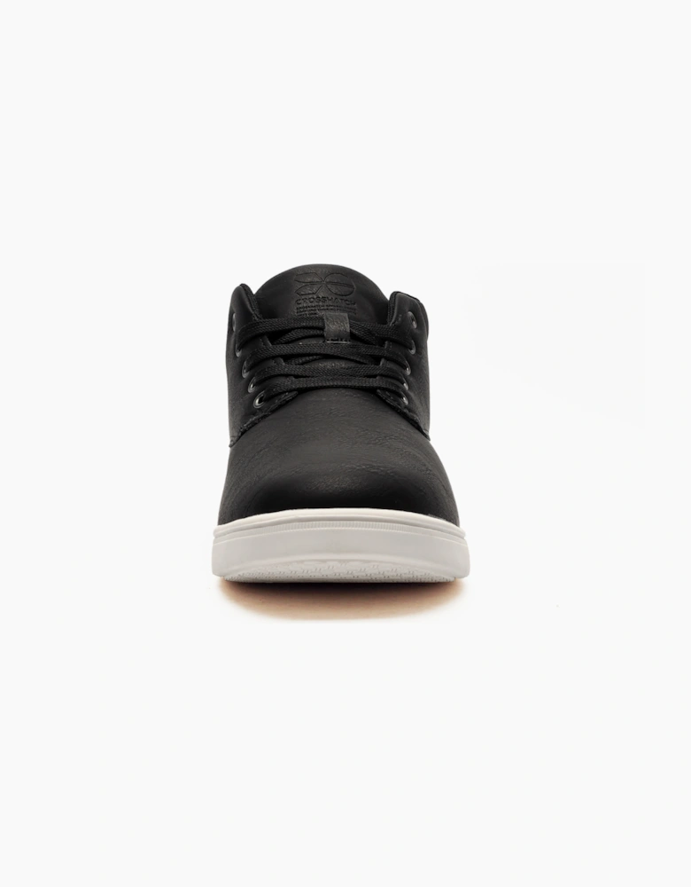 Crosshatch Signature Alistair Mens Chukka Boots Black / Charcoal