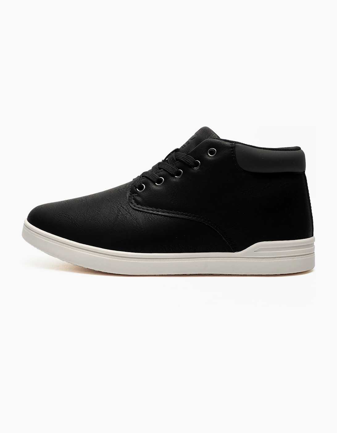 Crosshatch Signature Alistair Mens Chukka Boots Black / Charcoal