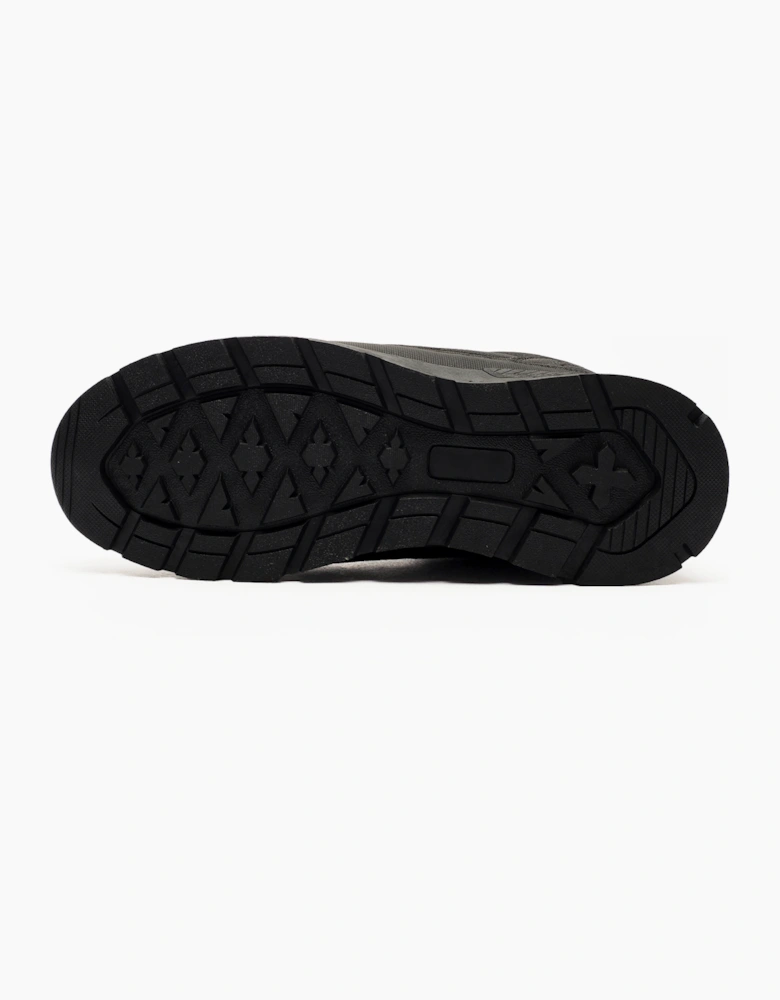 Crosshatch Banbury Mens Shoes Black Mono