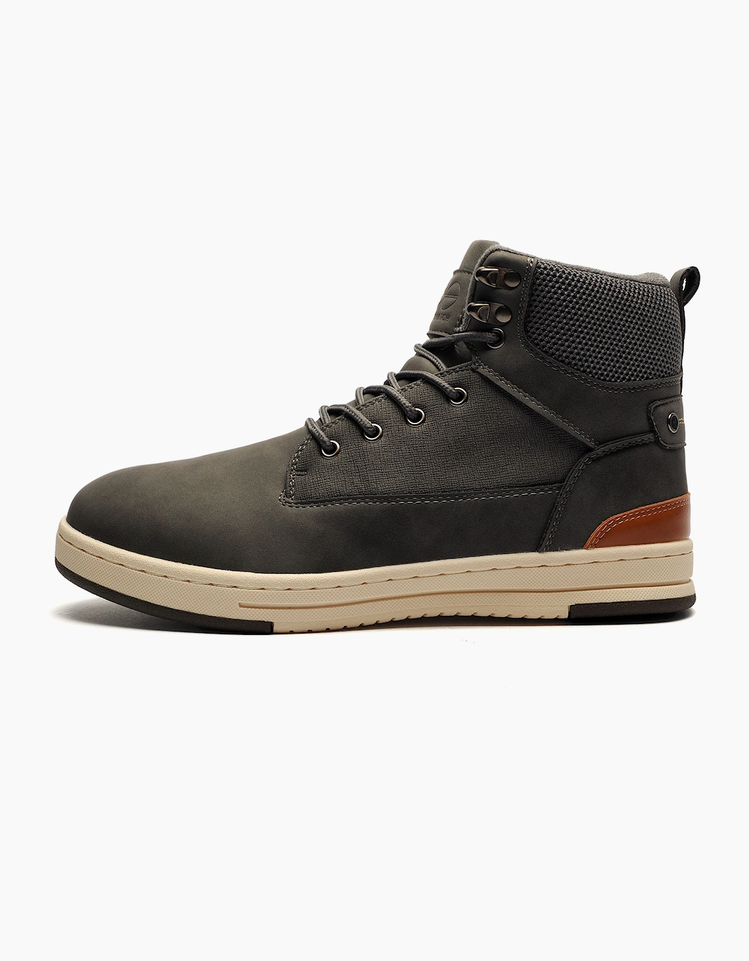 Crosshatch Staiger Mens Boots Grey