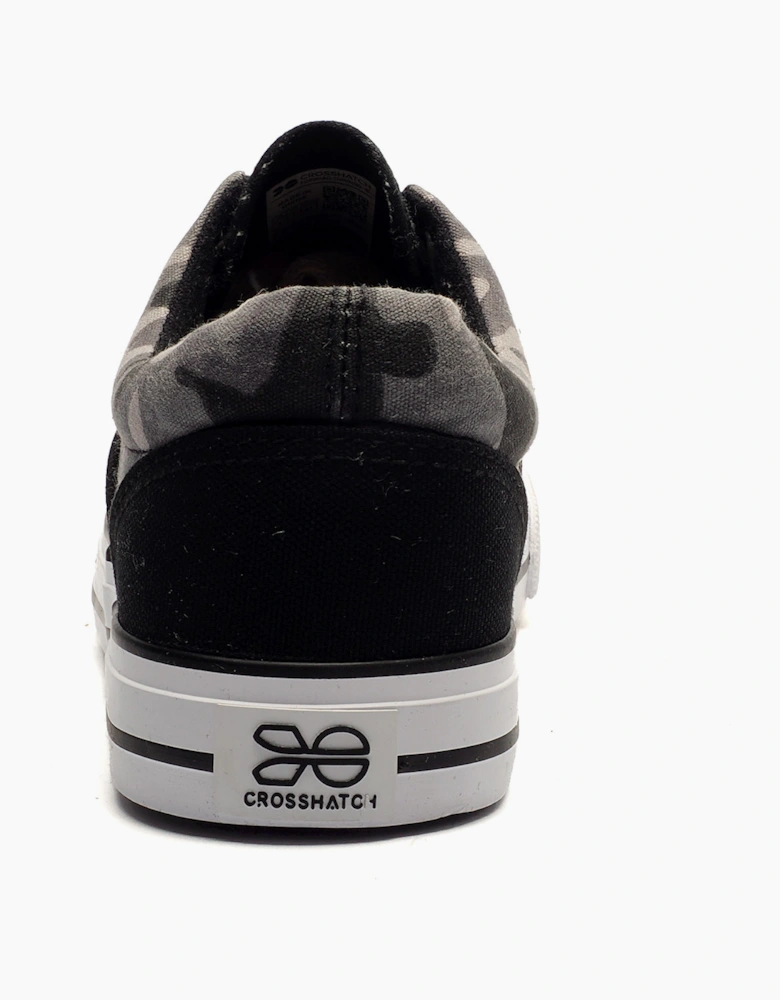 Crosshatch Skywalk Mens Trainers Black / Camo