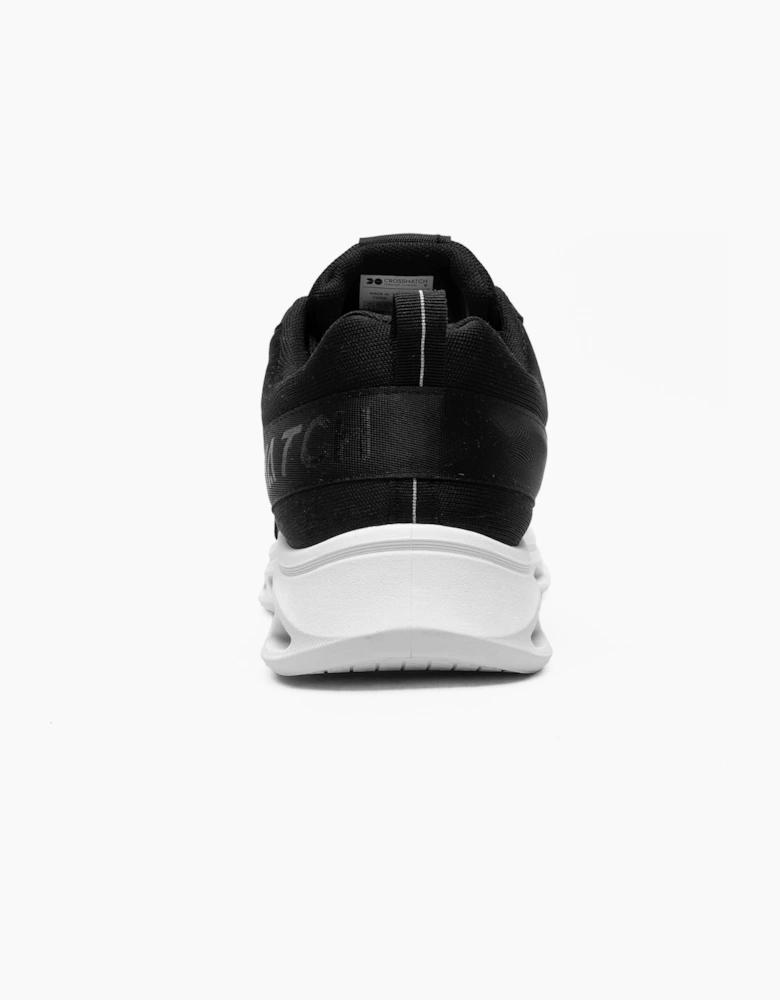 Crosshatch Jesmond Ultimate Mens Trainers Black / White
