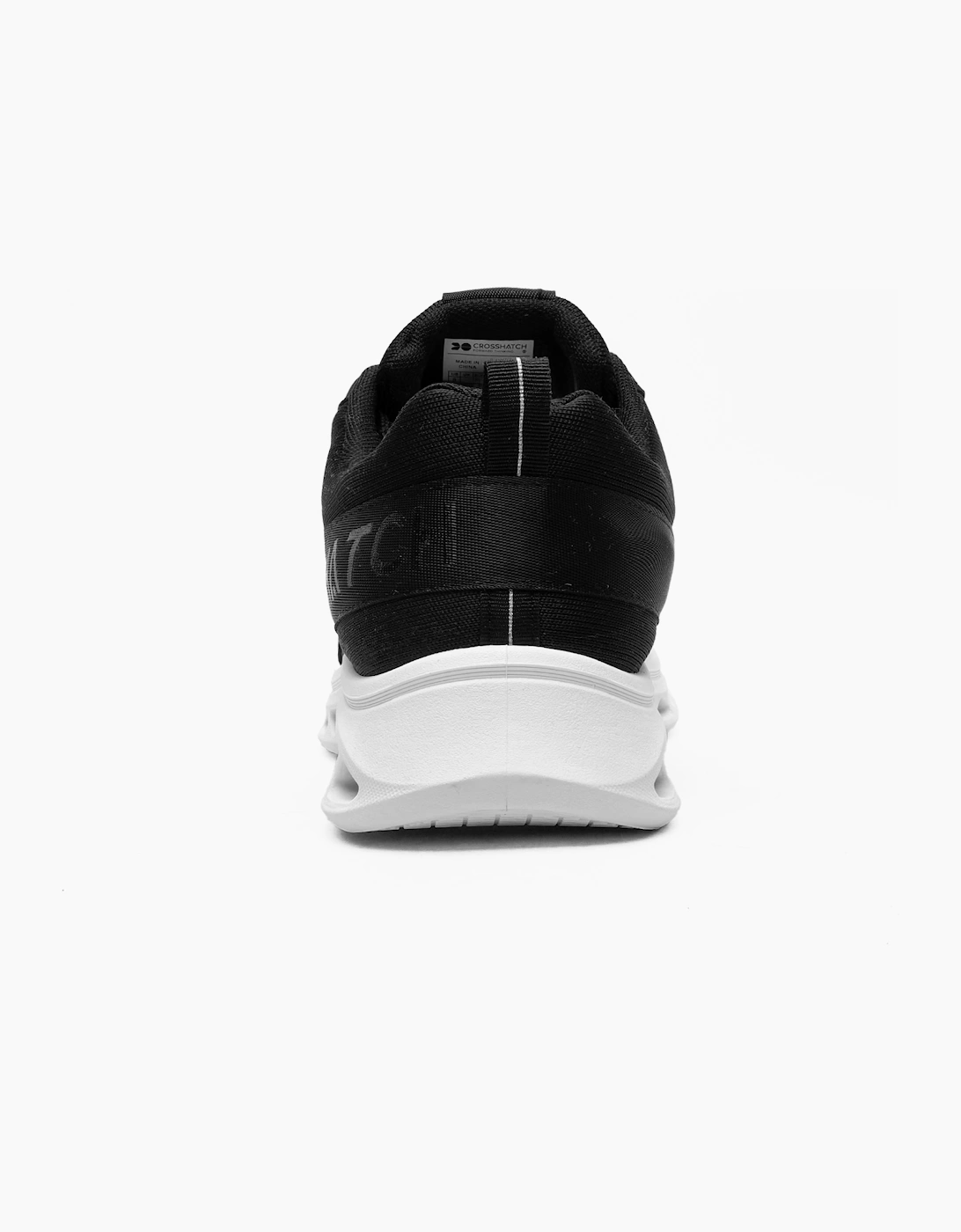 Crosshatch Jesmond Ultimate Mens Trainers Black / White