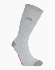 Soft Grey Marl / Lichen Green