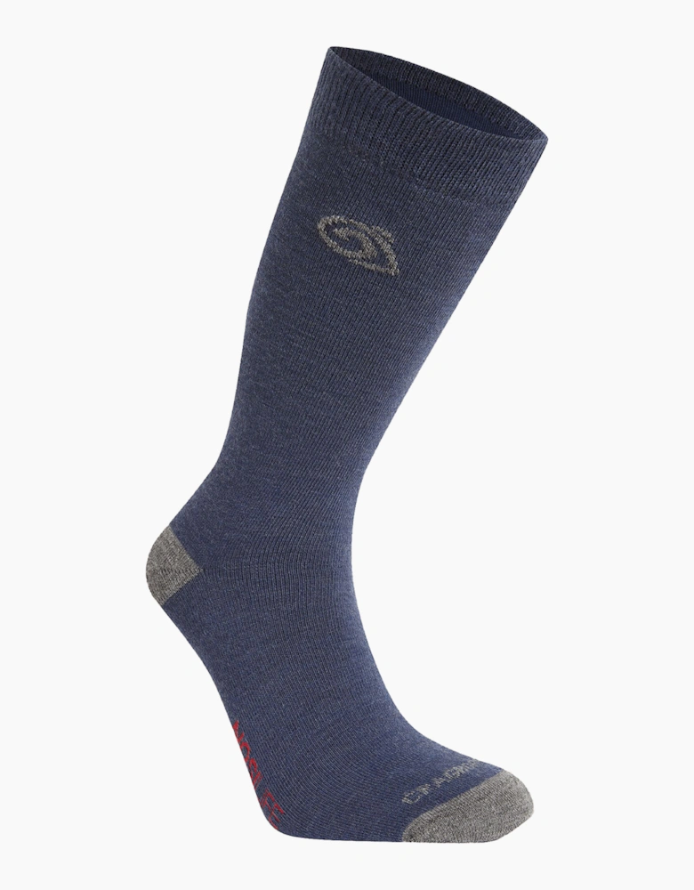 Craghoppers Nosilife Travel Wool Socks Blue Navy