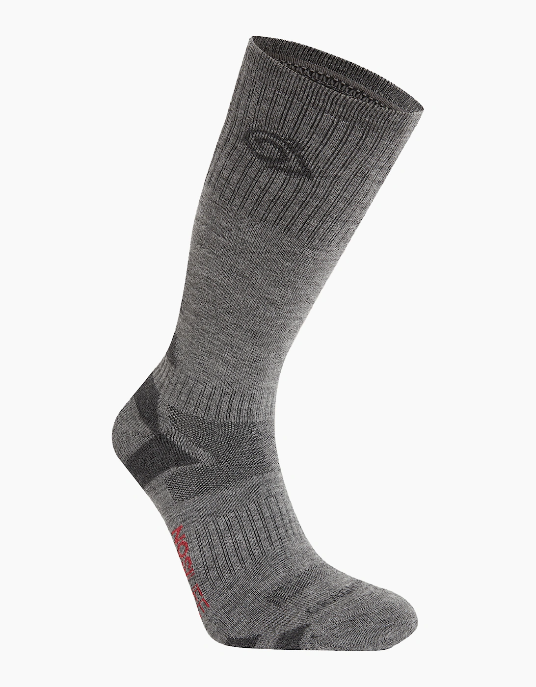 Craghoppers NosiLife Adventure Wool Socks Coast Grey / Black Pepper