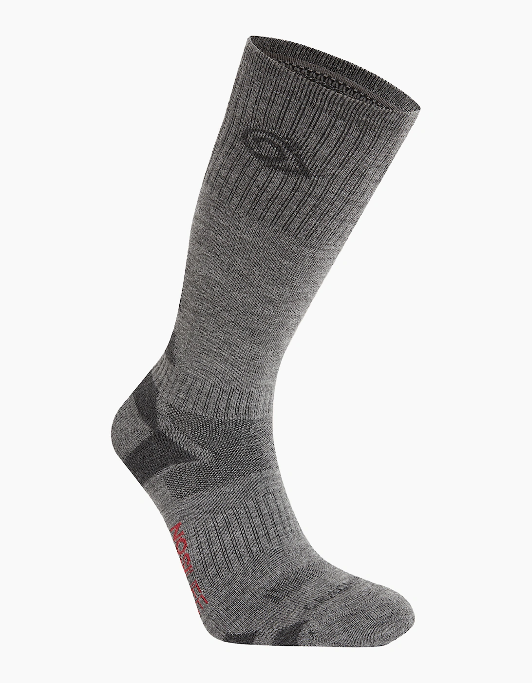 Craghoppers NosiLife Adventure Wool Socks Coast Grey / Black Pepper