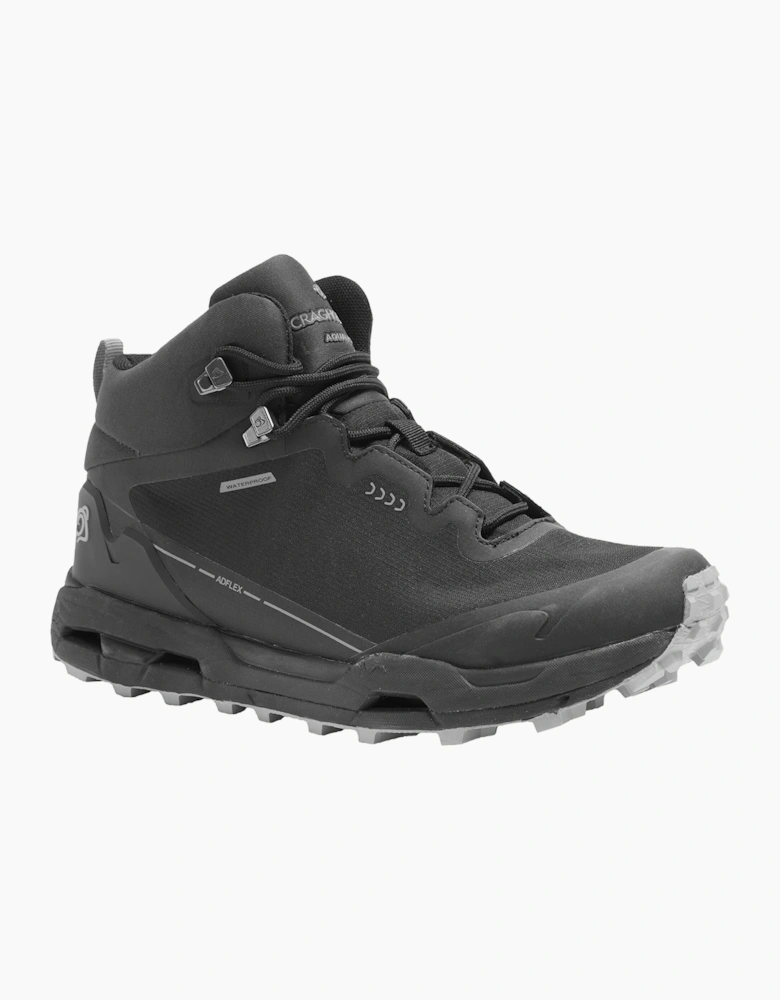 Craghoppers Adflex 2 Waterproof Mens Trail Shoes Black / Cloud Grey