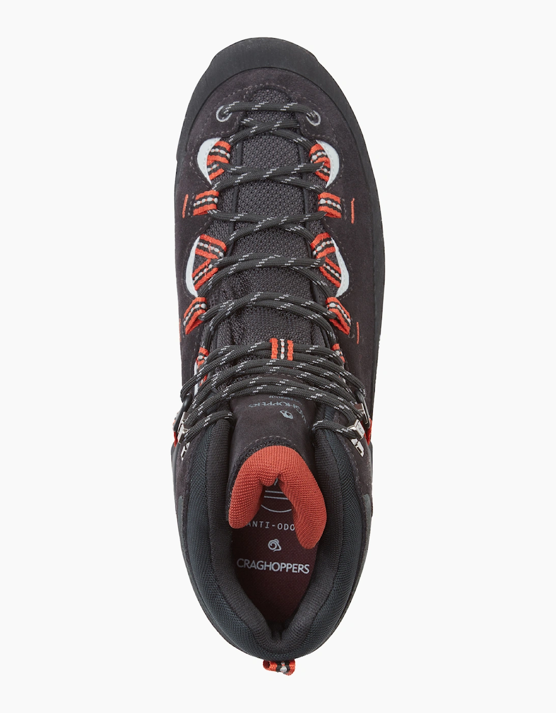 Craghoppers Dura Pro Waterproof Boots Unisex Black Pepper / Sienna Red