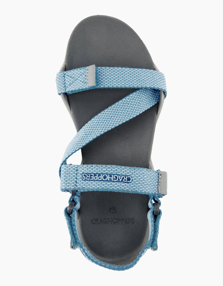 Craghoppers Locke Womens Sandals Cloud Grey / Harbour Blue