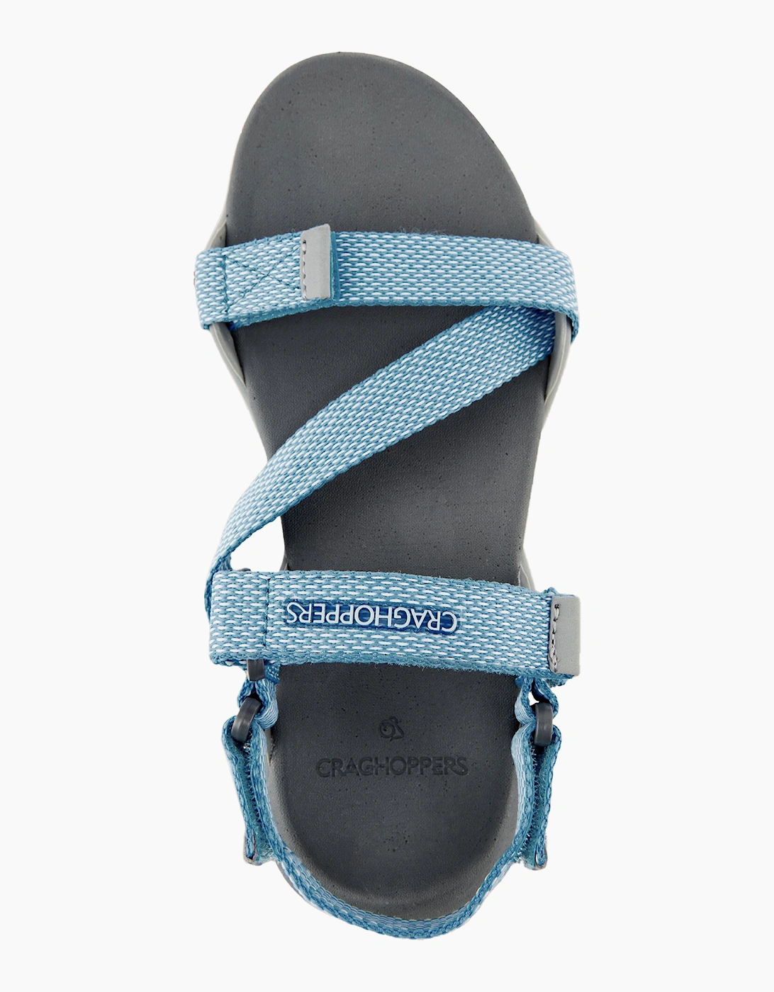 Craghoppers Locke Womens Sandals Cloud Grey / Harbour Blue