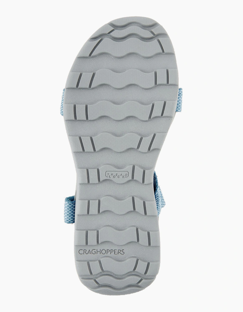 Craghoppers Locke Womens Sandals Cloud Grey / Harbour Blue