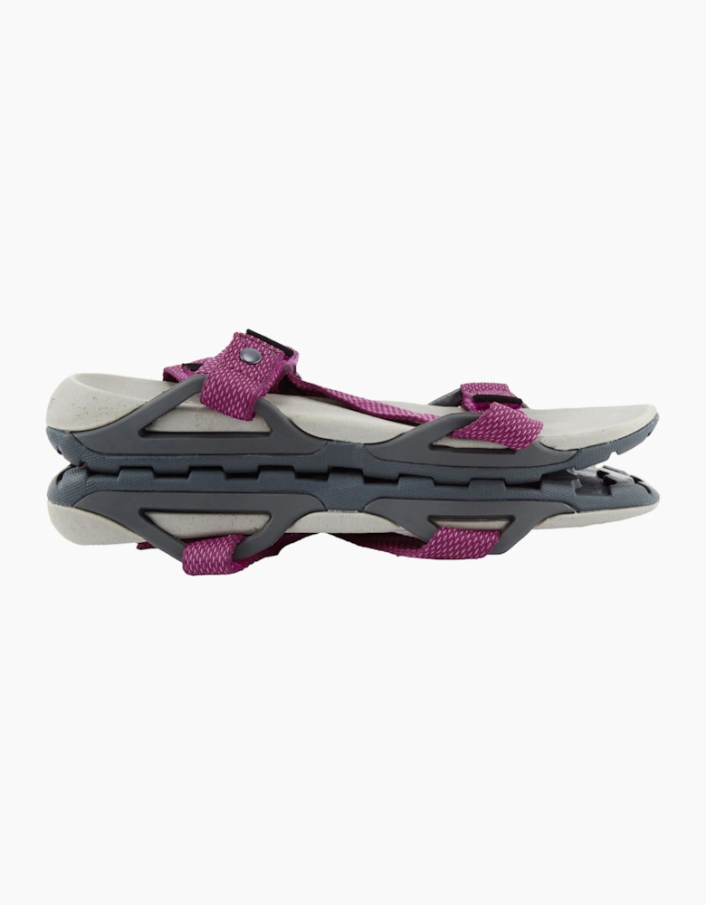 Craghoppers Locke Womens Sandals Charcoal / Raspberry
