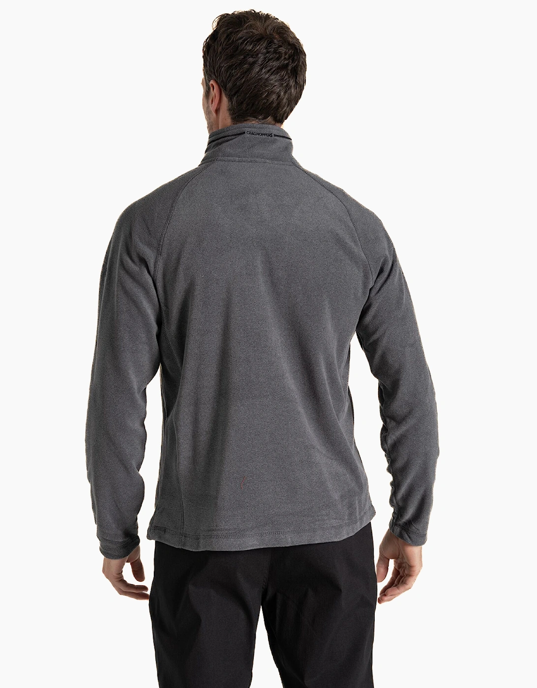 Craghoppers Corey VI Mens Half Zip Fleece BlkPepp Marl