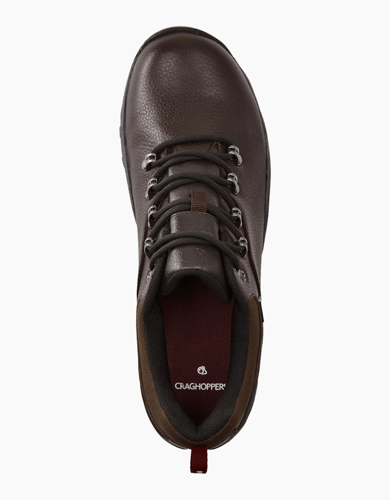 Craghoppers Lite Newhide 2 Mens Hiking Shoes Mocha