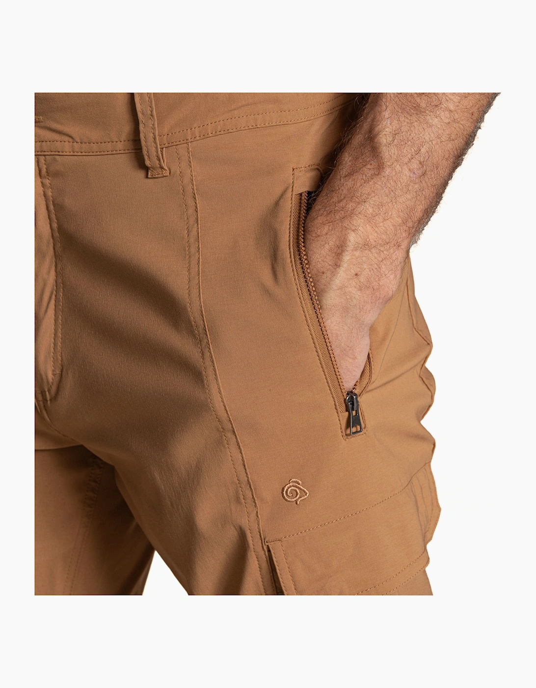 Craghoppers Kiwi Pro Mens Cargo Trousers (Long Fit) Boulder