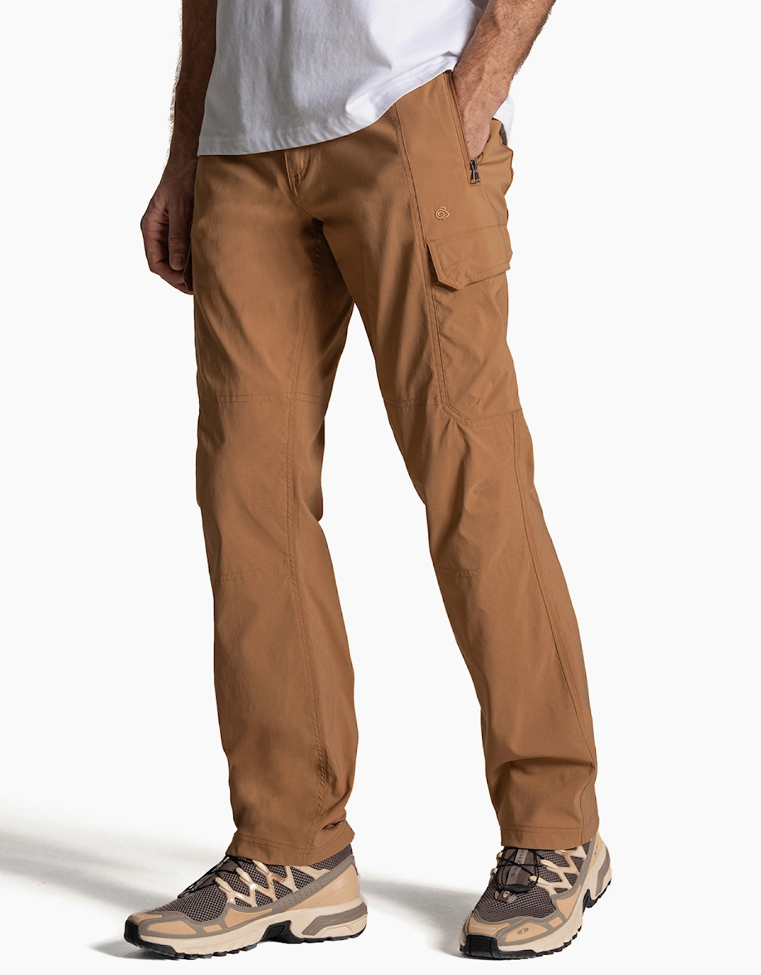 Craghoppers Kiwi Pro Mens Cargo Trousers (Long Fit) Boulder