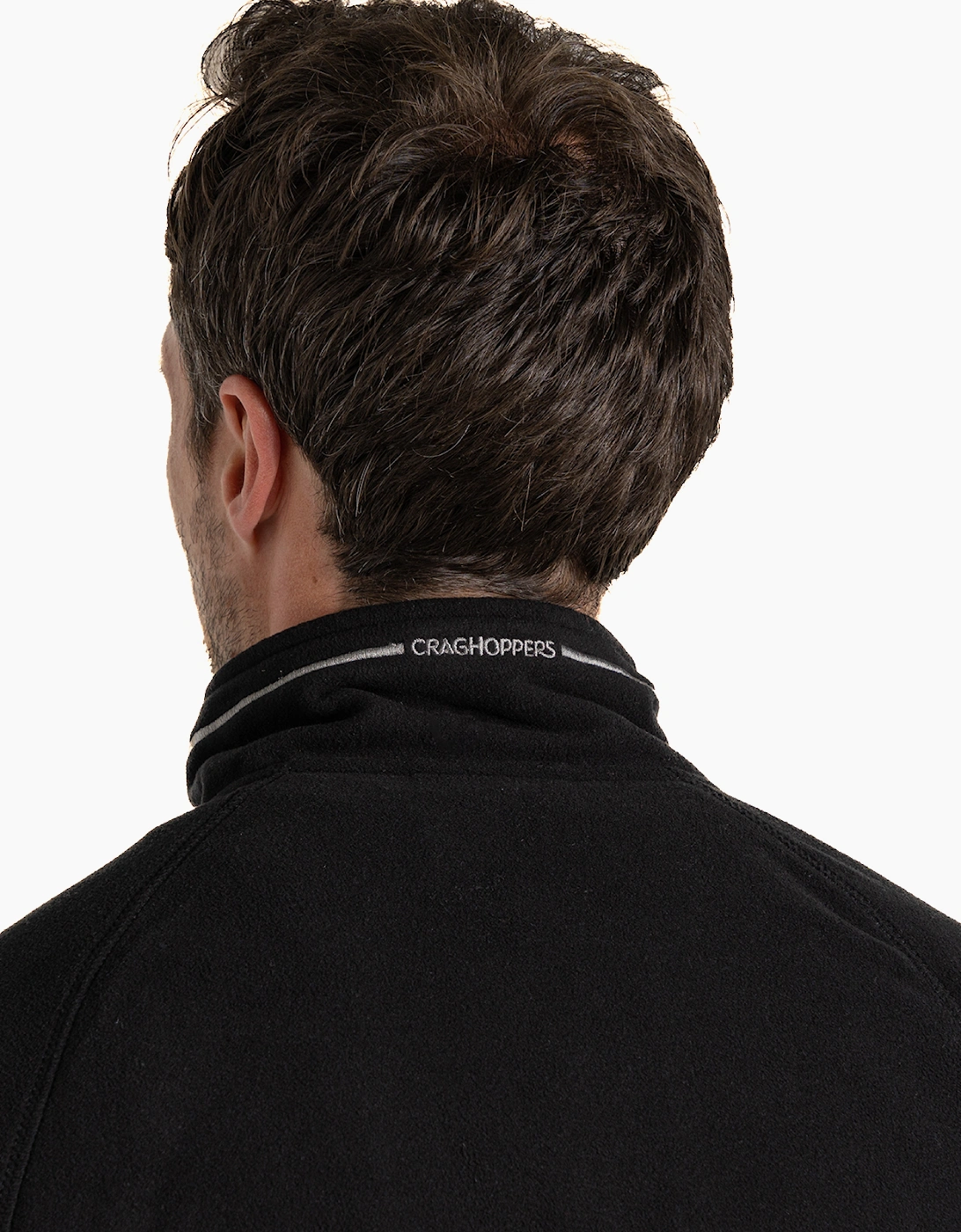 Craghoppers Corey VI Mens Half Zip Fleece Black
