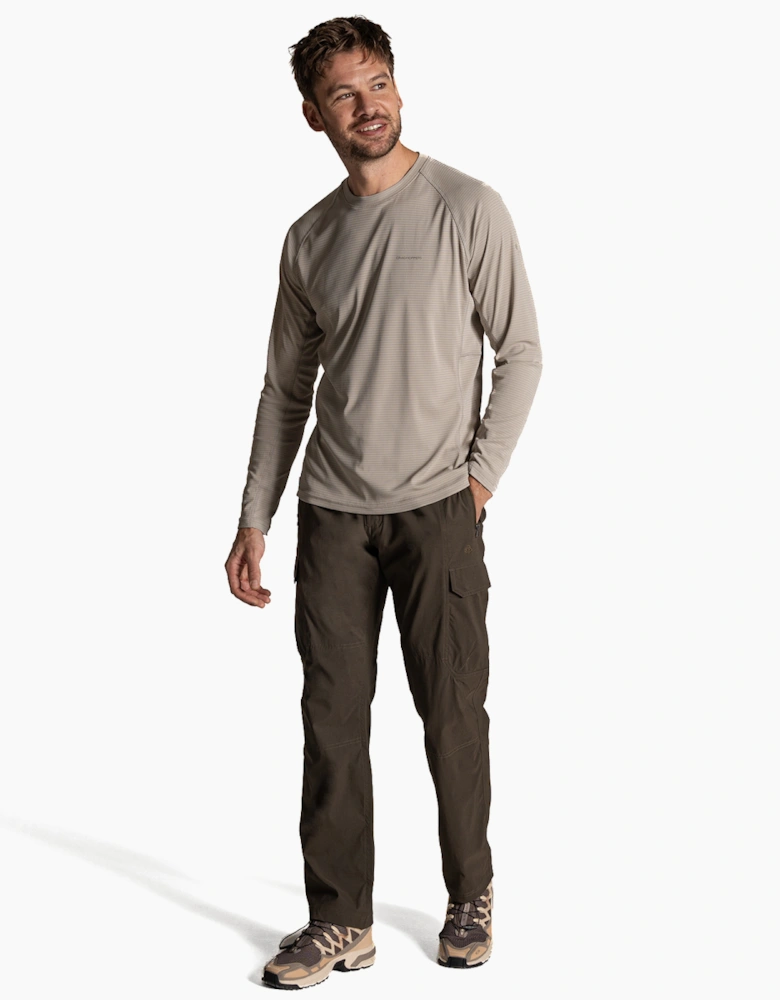 Craghoppers Kiwi Pro Mens Cargo Trousers (Small Fit) Woodland Green
