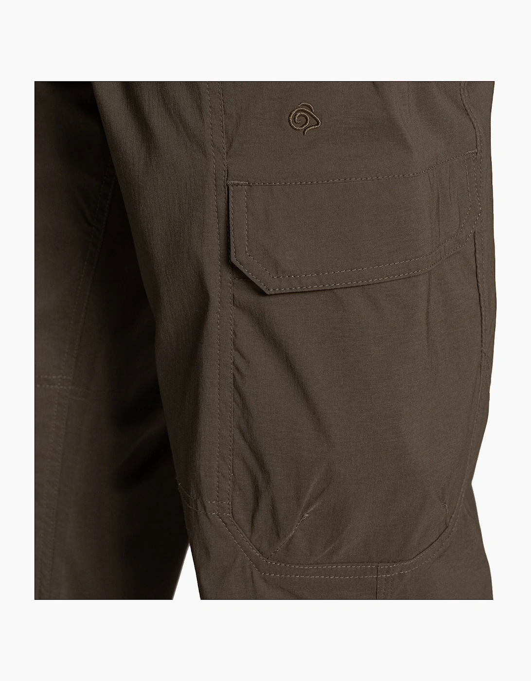 Craghoppers Kiwi Pro Mens Cargo Trousers (Small Fit) Woodland Green