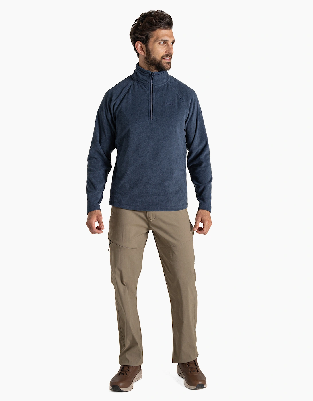 Craghoppers Corey VI Mens Half Zip Fleece Blue Navy Ml